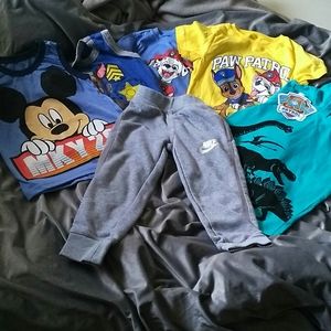 Bundle of 4t boy clothing